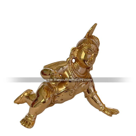 Krishna Bronze Idol (2 inch)