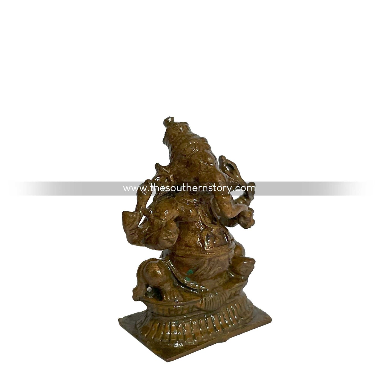 Ganesha Antique Bronze Idol (1.5 inch)
