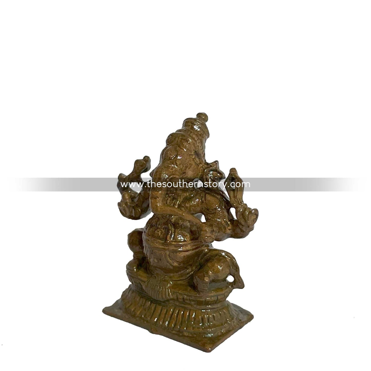 Ganesha Antique Bronze Idol (1.5 inch)