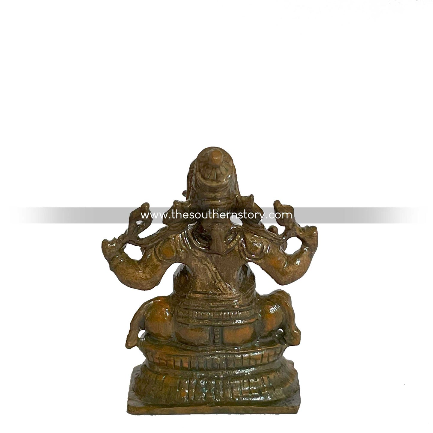 Ganesha Antique Bronze Idol (1.5 inch)