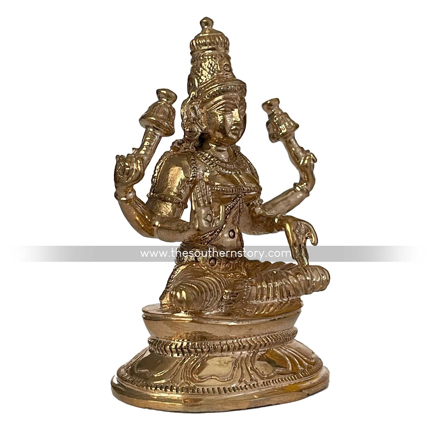 Lakshmi Bronze Idol (3 inch)