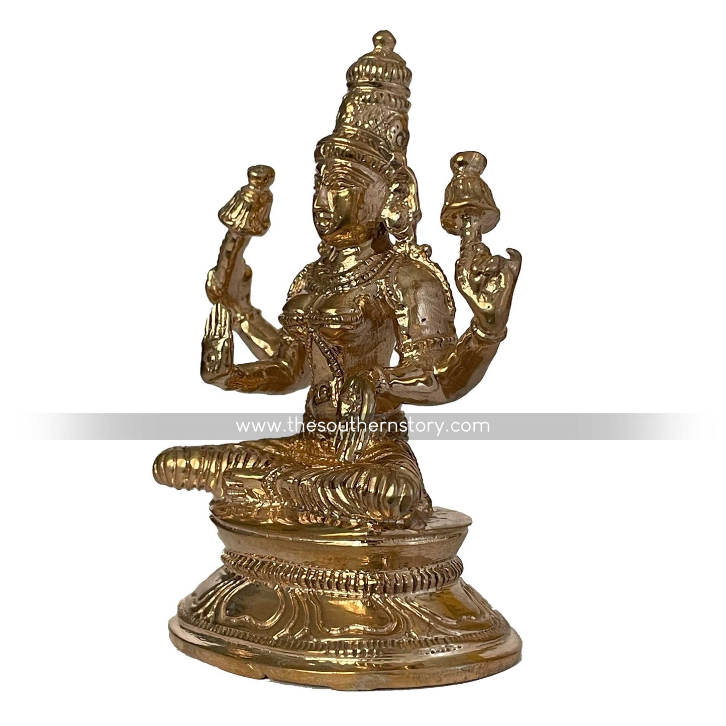 Lakshmi Bronze Idol (3 inch)