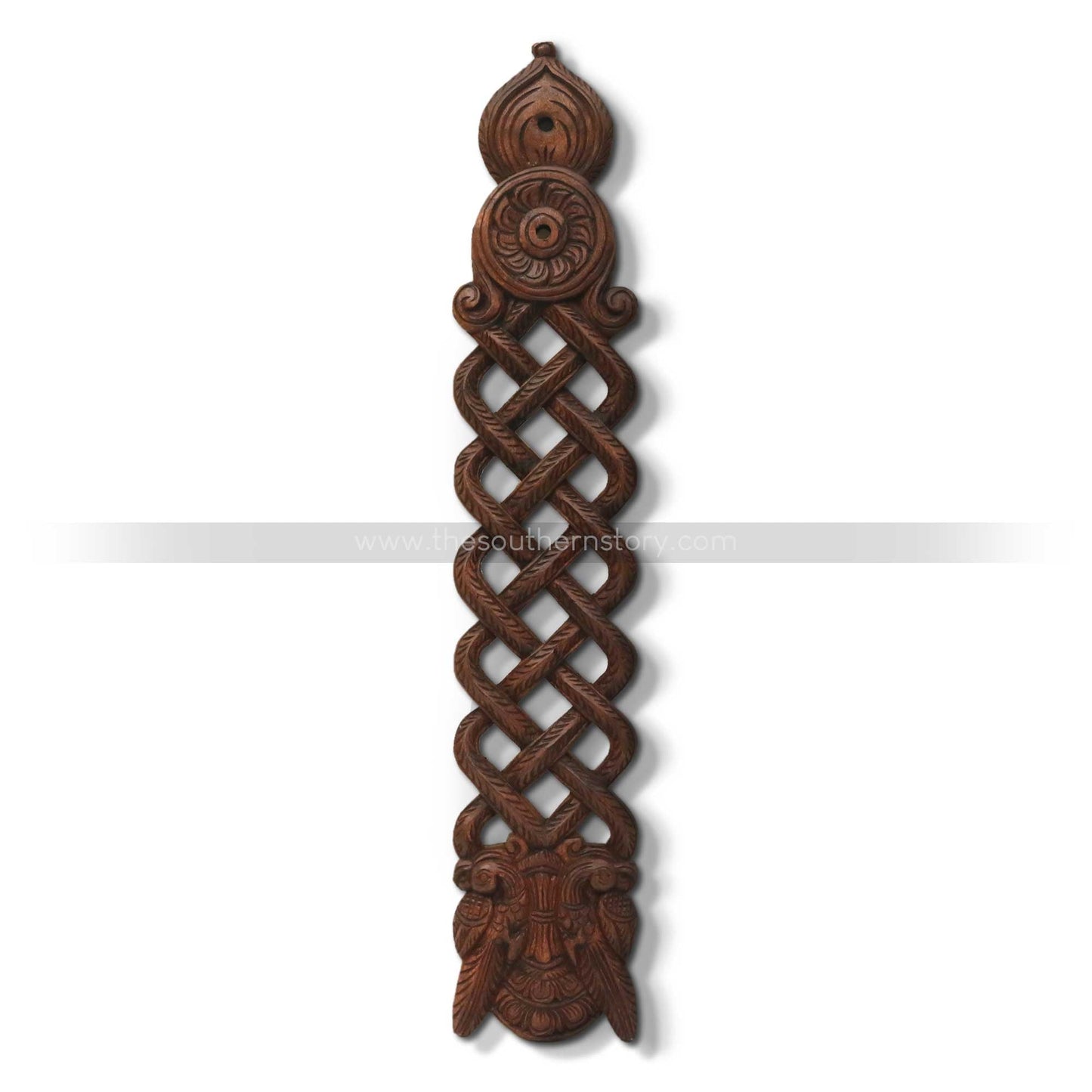 Chettinad wooden carved wall hanging (36 inch)