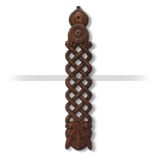 Chettinad wooden carved wall hanging (36 inch)