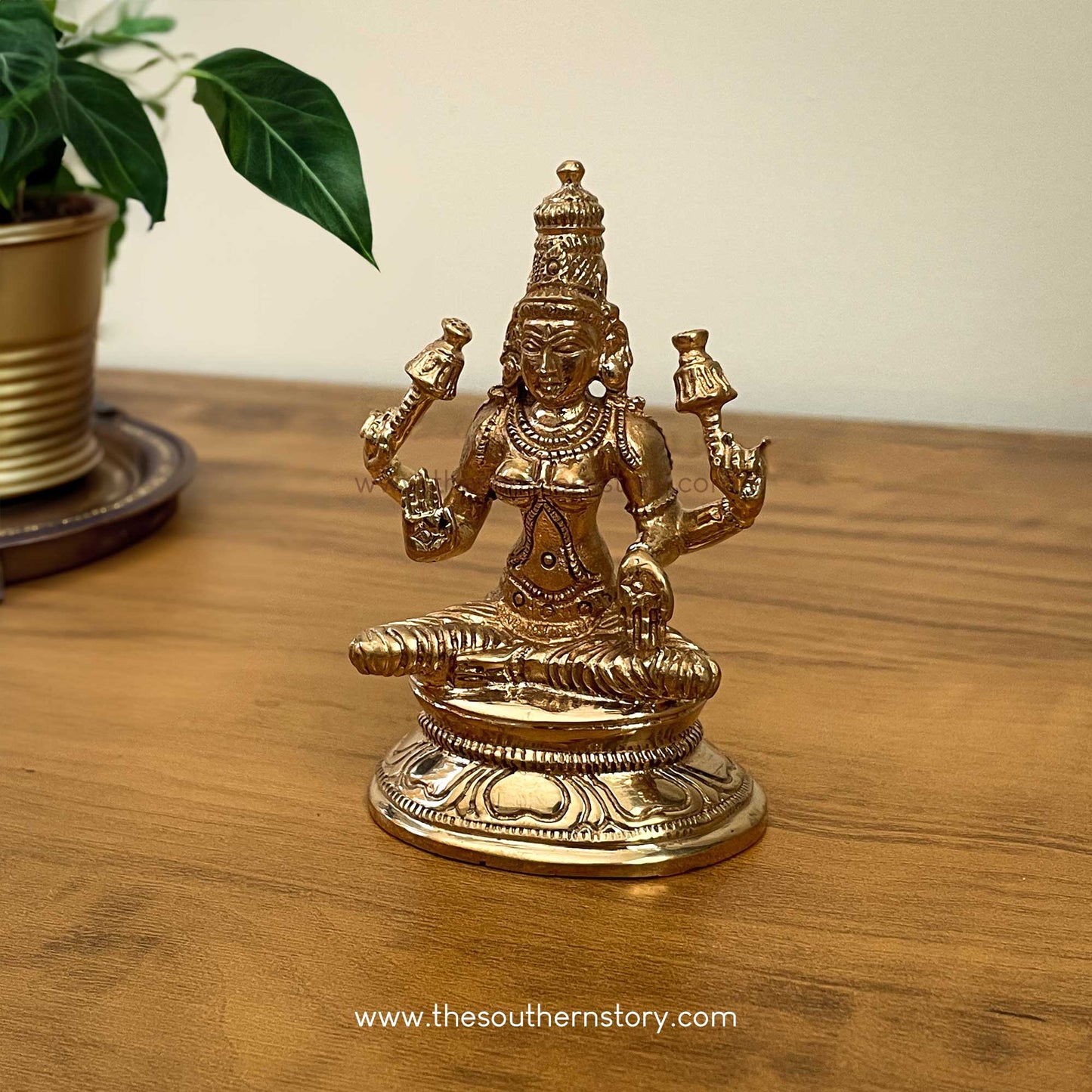 Lakshmi Bronze Idol (3 inch)