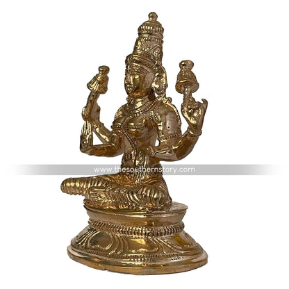 Lakshmi Bronze Idol (3 inch)