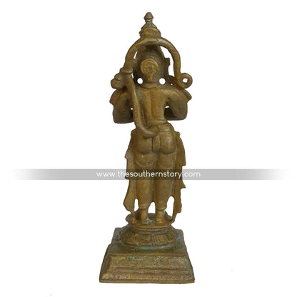 Hanuman Antique Bronze Idol (4 inch)