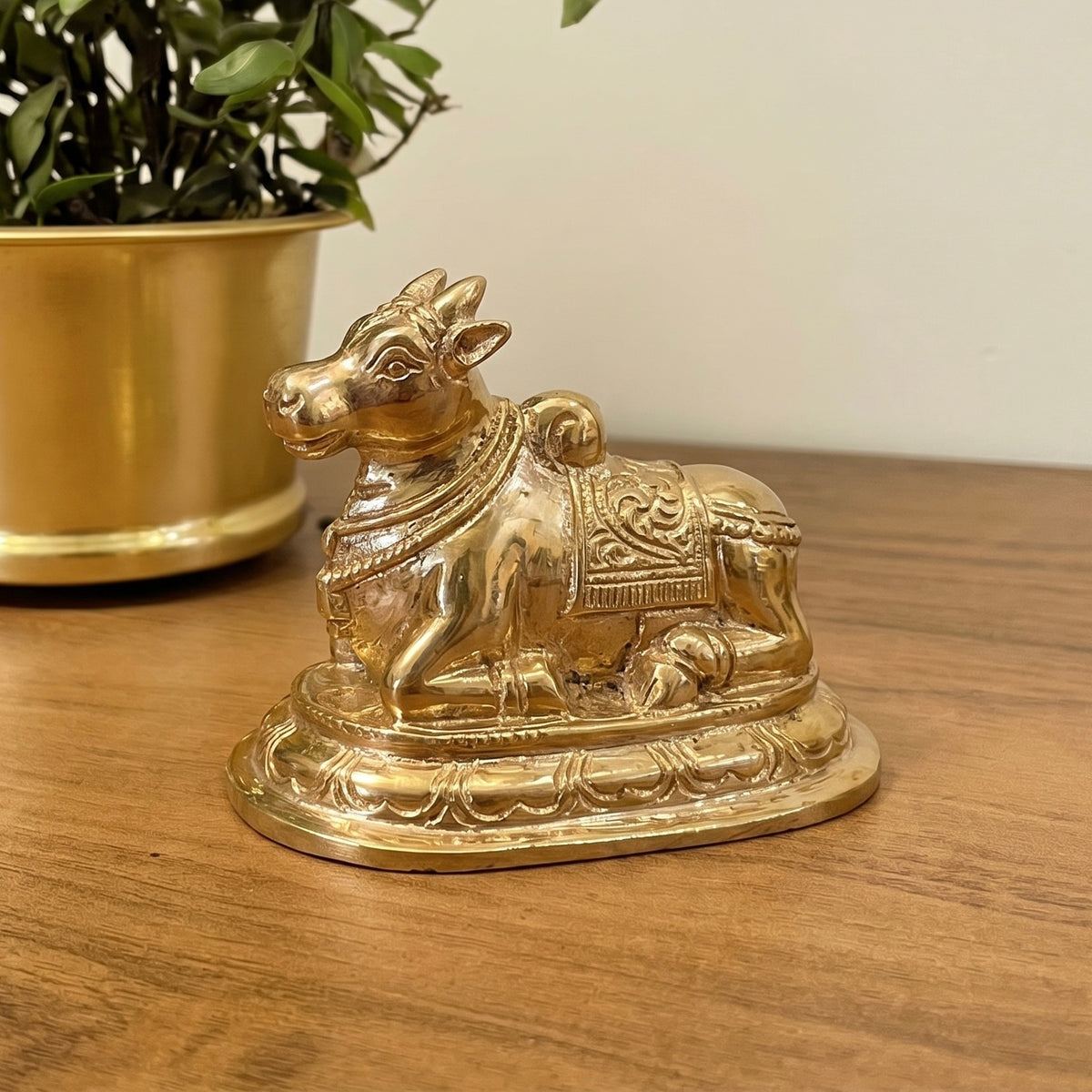 Nandhi Bronze Idol (3 inch)