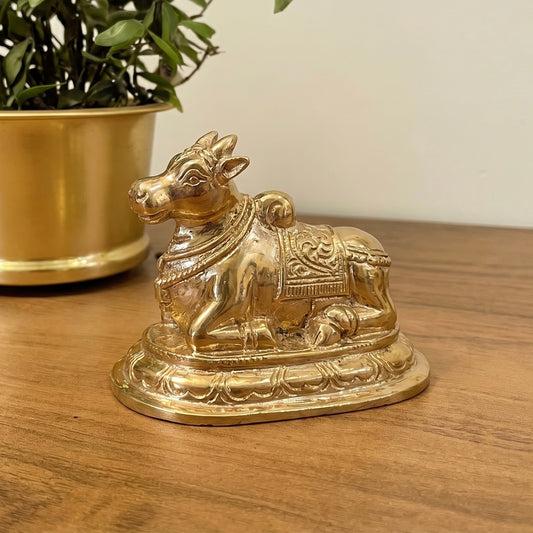 Nandhi Bronze Idol (3 inch)