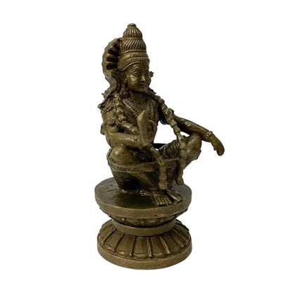 Ayappan Antique Bronze Idol