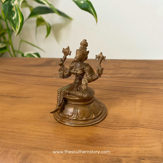 Varahi amman Antique Bronze Idol (4 inch)